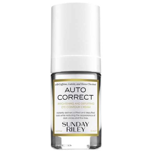 SUNDAY RILEY AUTO CORRECT Brightenning and Depuffing eye contour cream 1.5ml